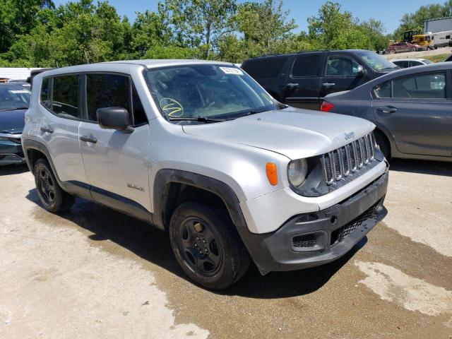 ZACCJBAH3JPH40910 - 2018 JEEP RENEGADE SPORT SILVER photo 4