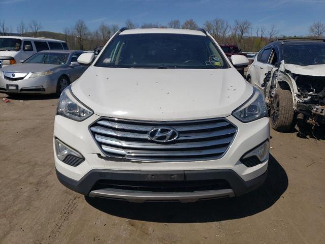 KM8SMDHF8DU022786 - 2013 HYUNDAI SANTA FE GLS WHITE photo 5