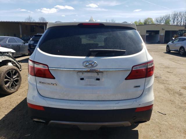 KM8SMDHF8DU022786 - 2013 HYUNDAI SANTA FE GLS WHITE photo 6