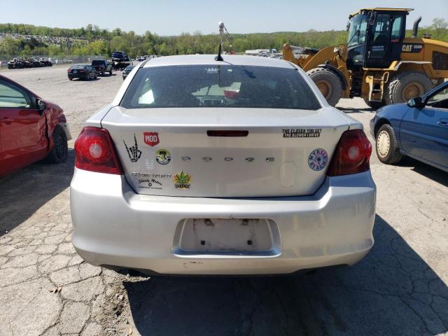 1B3BD2FG6BN513273 - 2011 DODGE AVENGER LUX SILVER photo 6