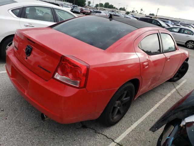 2B3KA43D29H534283 - 2009 DODGE CHARGER RED photo 3