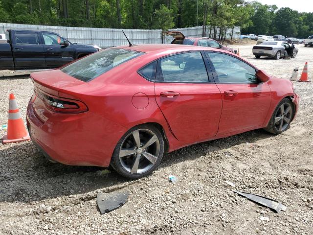 1C3CDFEB1GD644337 - 2016 DODGE DART GT RED photo 3