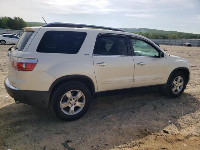 1GKEV23778J264595 - 2008 GMC ACADIA SLT-1 WHITE photo 3