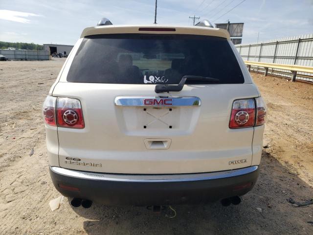 1GKEV23778J264595 - 2008 GMC ACADIA SLT-1 WHITE photo 6