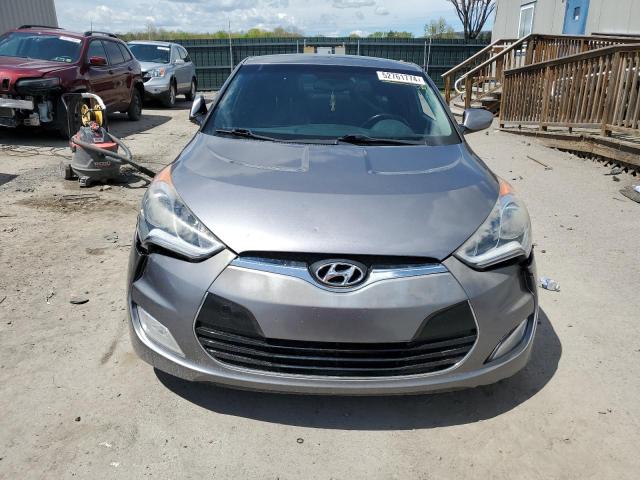 KMHTC6AD0EU190662 - 2014 HYUNDAI VELOSTER SILVER photo 5