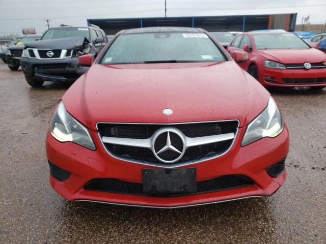 WDDKJ6HB7FF301634 - 2015 MERCEDES-BENZ E 400 4MATIC RED photo 5