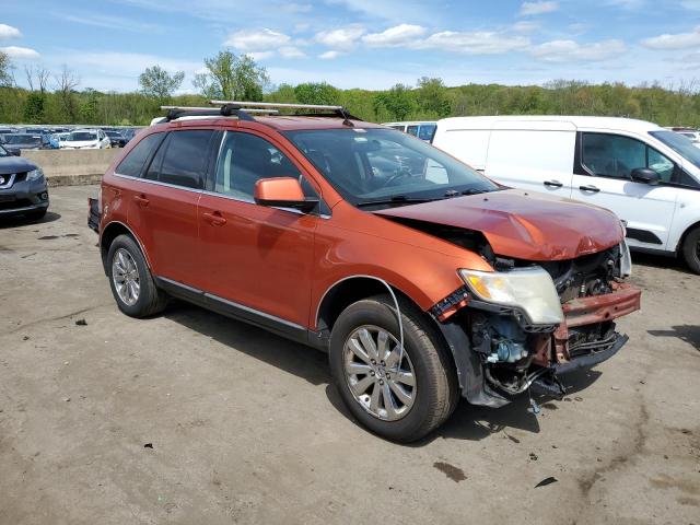 2FMDK49C88BB46104 - 2008 FORD EDGE LIMITED ORANGE photo 4