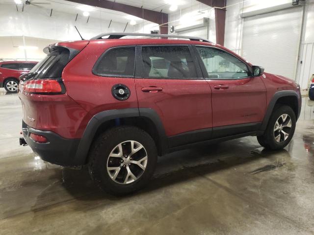1C4PJMBS8FW661945 - 2015 JEEP CHEROKEE TRAILHAWK 红色 照片 3