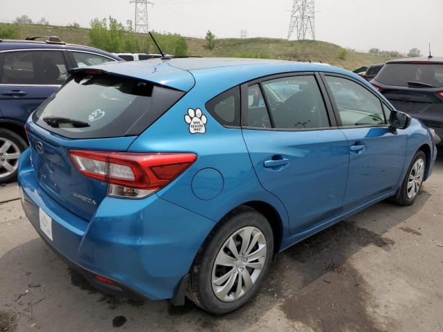 4S3GTAA60K1755306 - 2019 SUBARU IMPREZA BLUE photo 3