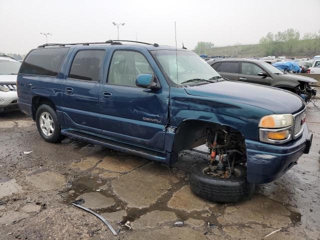 1GKFK66U65J174209 - 2005 GMC YUKON XL DENALI BLUE photo 4