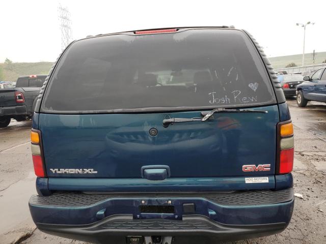 1GKFK66U65J174209 - 2005 GMC YUKON XL DENALI BLUE photo 6