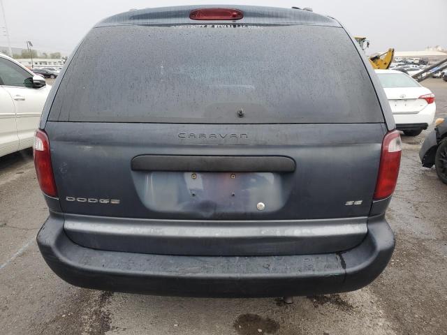 1B8GP25B32B530496 - 2002 DODGE CARAVAN SE BLUE photo 6