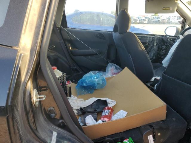 JHMGD38617S060752 - 2007 HONDA FIT S BLACK photo 10