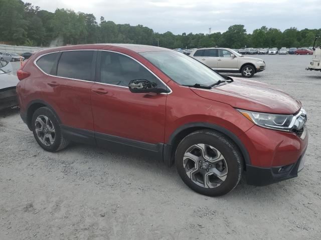 2HKRW1H58JH523122 - 2018 HONDA CR-V EX RED photo 4