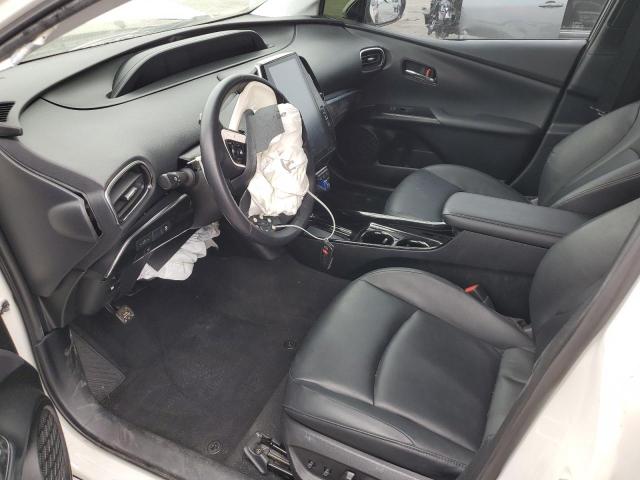 JTDKARFP9K3116345 - 2019 TOYOTA PRIUS PRIM WHITE photo 7