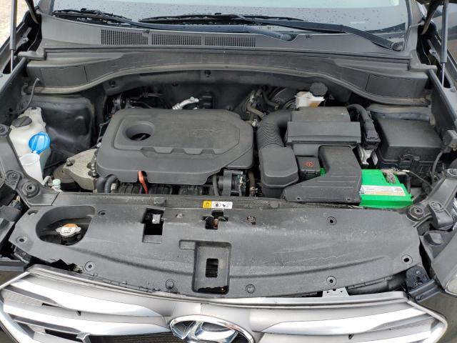 5NMZUDLB4JH105142 - 2018 HYUNDAI SANTA FE S BLACK photo 12