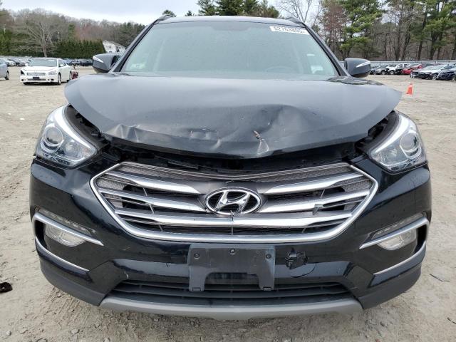 5NMZUDLB4JH105142 - 2018 HYUNDAI SANTA FE S BLACK photo 5
