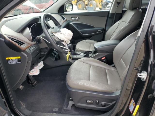 5NMZUDLB4JH105142 - 2018 HYUNDAI SANTA FE S BLACK photo 7