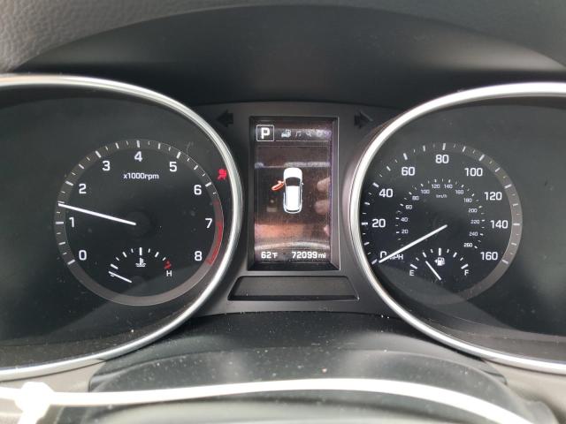 5NMZUDLB4JH105142 - 2018 HYUNDAI SANTA FE S BLACK photo 9