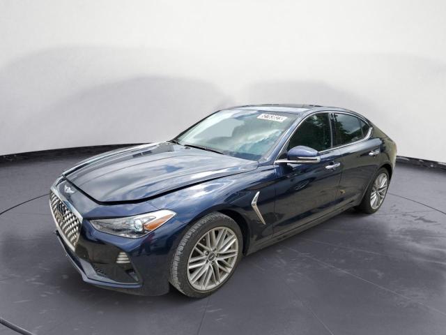 KMTG64LA1MU079705 - 2021 GENESIS G70 BLUE photo 1