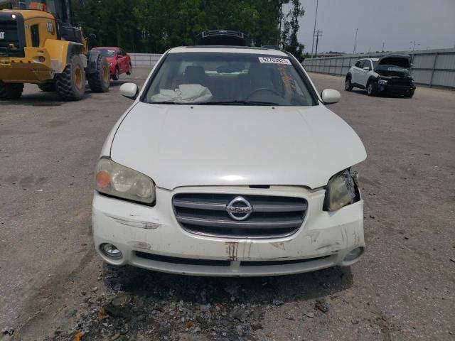 JN1DA31A32T319324 - 2002 NISSAN MAXIMA GLE WHITE photo 5