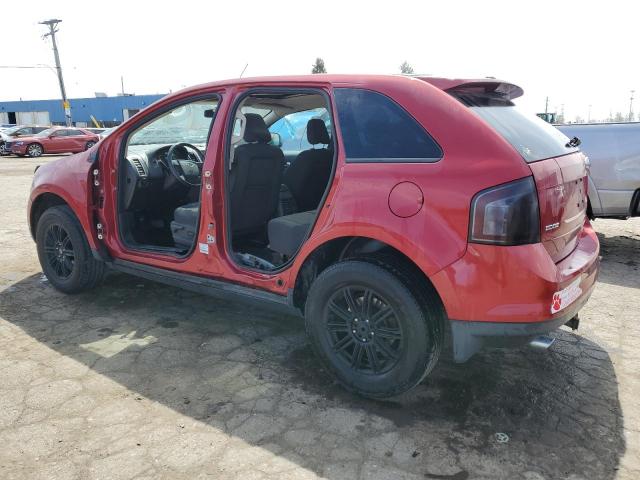 2FMDK38C57BA29297 - 2007 FORD EDGE SEL RED photo 2