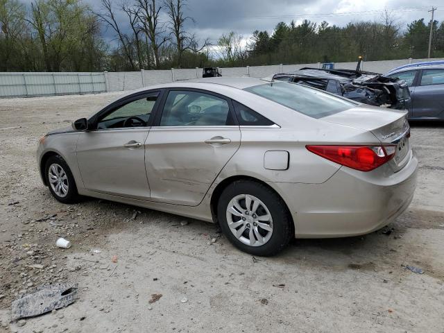 5NPEB4AC1BH152116 - 2011 HYUNDAI SONATA GLS TAN photo 2