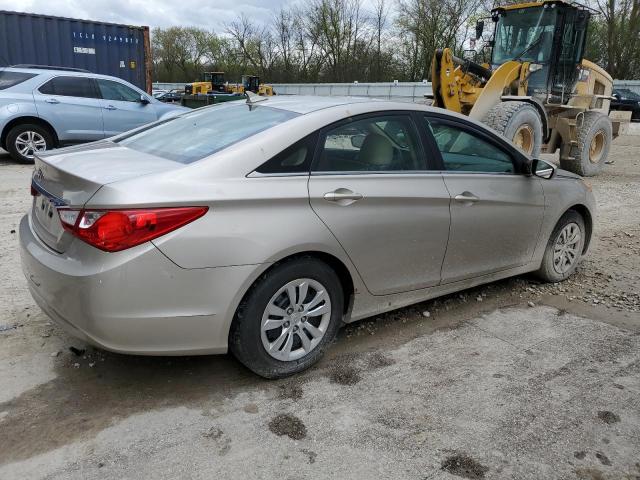 5NPEB4AC1BH152116 - 2011 HYUNDAI SONATA GLS TAN photo 3