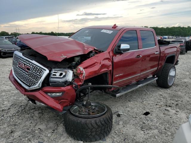 3GTU2PEC8JG168084 - 2018 GMC SIERRA K1500 DENALI RED photo 1