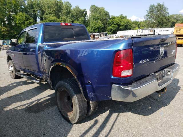 3D73Y4CLXAG193182 - 2010 DODGE RAM 3500 BLUE photo 3