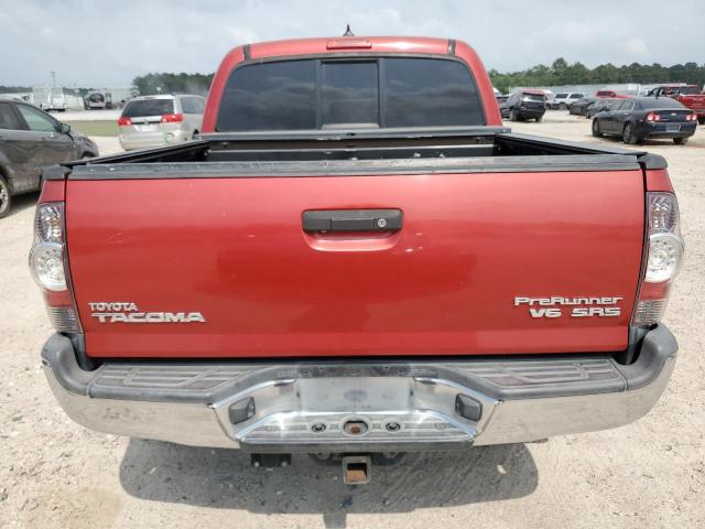 5TFJU4GNXCX019295 - 2012 TOYOTA TACOMA DOUBLE CAB PRERUNNER RED photo 6