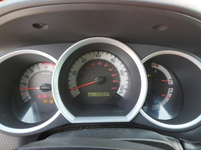 5TFJU4GNXCX019295 - 2012 TOYOTA TACOMA DOUBLE CAB PRERUNNER RED photo 9