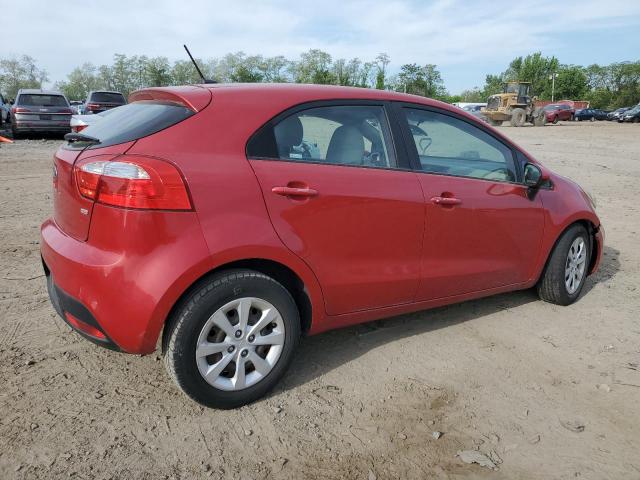 KNADM5A38D6285154 - 2013 KIA RIO LX RED photo 3