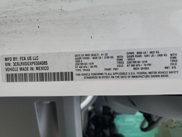 3C6LRVDGXPE504085 - 2023 RAM PROMASTER 2500 HIGH 白色 照片 14