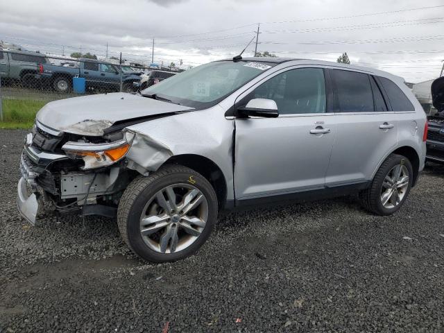 2FMDK4KC0CBA37901 - 2012 FORD EDGE LIMITED SILVER photo 1