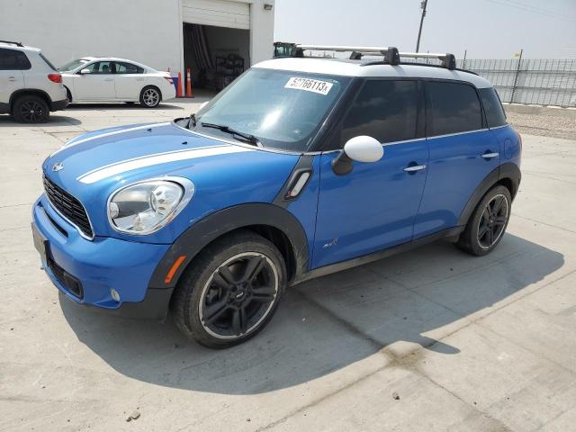 WMWZC5C58DWP30824 - 2013 MINI COOPER S COUNTRYMAN BLUE photo 1