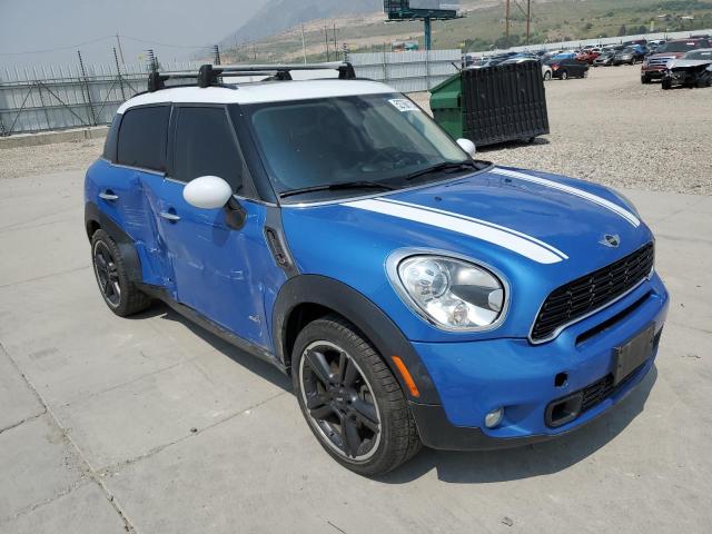 WMWZC5C58DWP30824 - 2013 MINI COOPER S COUNTRYMAN BLUE photo 4