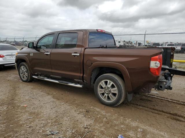 5TFAW5F10EX405371 - 2014 TOYOTA TUNDRA CREWMAX PLATINUM 棕色 照片 2