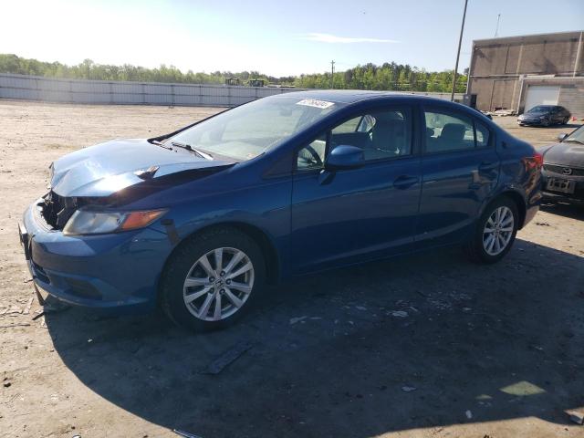 19XFB2F95CE049017 - 2012 HONDA CIVIC EXL Mavi foto 1
