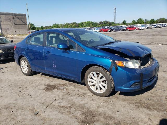 19XFB2F95CE049017 - 2012 HONDA CIVIC EXL Mavi foto 4
