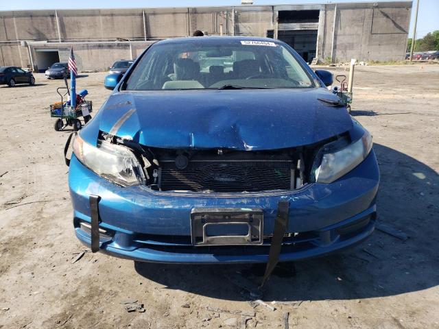 19XFB2F95CE049017 - 2012 HONDA CIVIC EXL Mavi foto 5