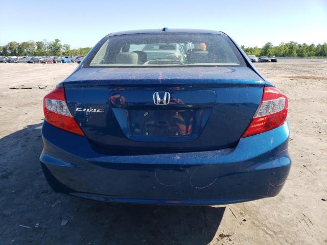 19XFB2F95CE049017 - 2012 HONDA CIVIC EXL Mavi foto 6