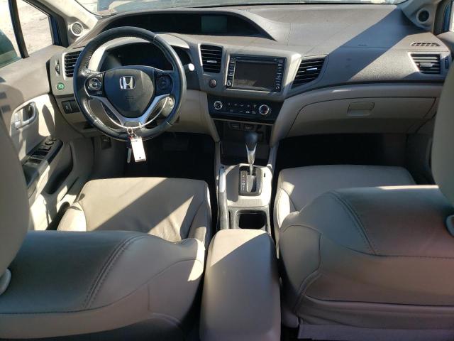 19XFB2F95CE049017 - 2012 HONDA CIVIC EXL Mavi foto 8
