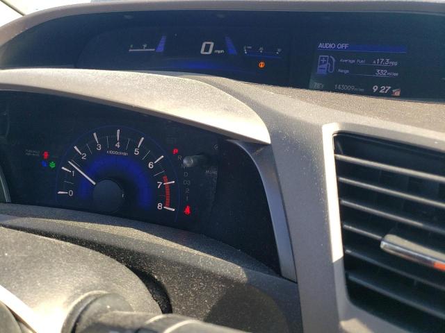 19XFB2F95CE049017 - 2012 HONDA CIVIC EXL Mavi foto 9