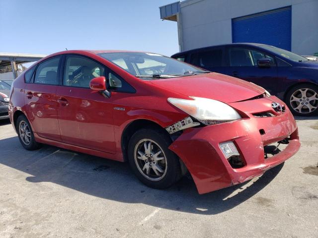 JTDKN3DU3A0228049 - 2010 TOYOTA PRIUS RED photo 4