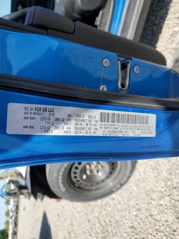 1C4PJMBN4KD132007 - 2019 JEEP CHEROKEE TRAILHAWK BLUE photo 12