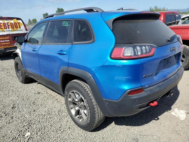 1C4PJMBN4KD132007 - 2019 JEEP CHEROKEE TRAILHAWK BLUE photo 2