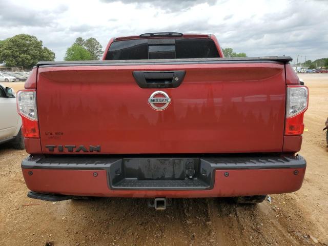 1N6AA1E54KN501729 - 2019 NISSAN TITAN SV RED photo 6