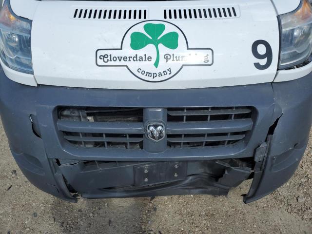 3C6TRVDG6GE133362 - 2016 RAM PROMASTER 2500 HIGH WHITE photo 12