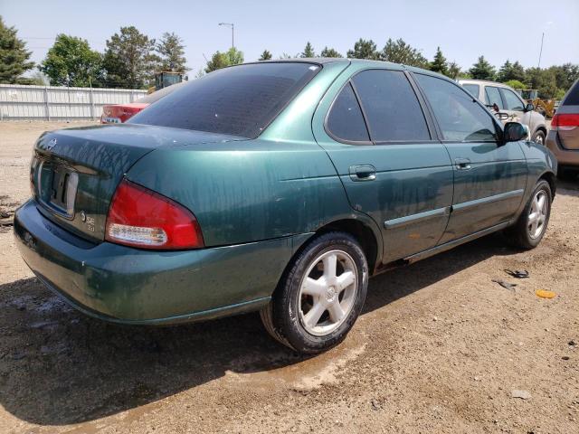 3N1BB51A3YL001054 - 2000 NISSAN SENTRA SE GREEN photo 3